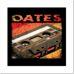 Retro Pattern Oates 80s 90s Birthday Style Music 70s Posters and Art